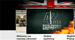 Desktop Screenshot of 42rmc.dpm-soldier.pl